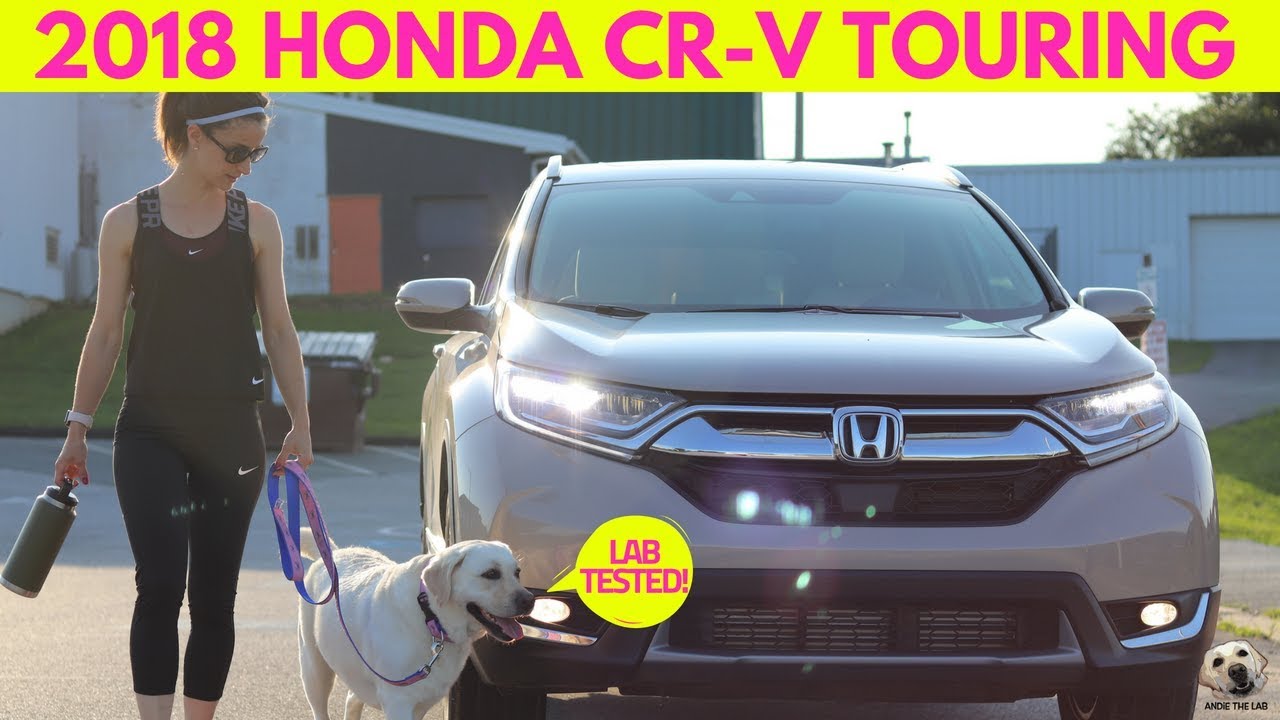 2018 Honda CR-V Touring: Andie the Lab Review! 