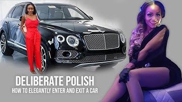 How To Enter And Exit a Car Elegantly (Must see)
