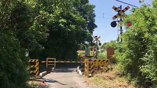 JR外房線の踏切（長者町ー三門）千葉県