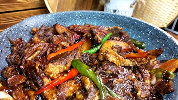 Daging Masak Kicap Kentang Campak Campak Siap