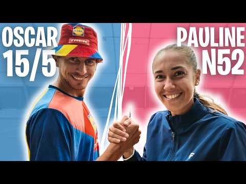 HE REALLY THOUGHT HE COULD BEAT ME WITH DROP SHOTS AT A 15/5 RATING! (Pauline VS Men 2)