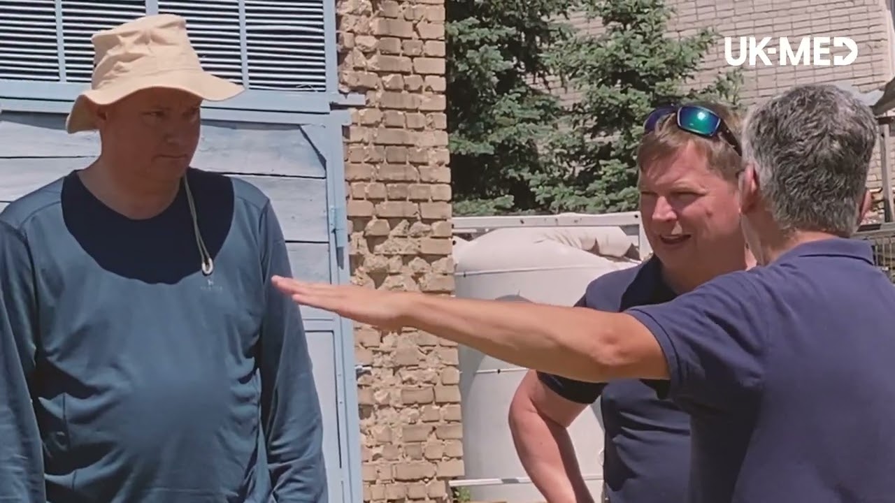 Delivering Surgical Help in Sumy: Building UK-Med's field hospital