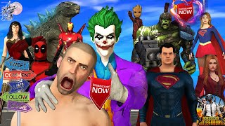 فلم ببجي ابطال خارقين وجوكر screenshot 4