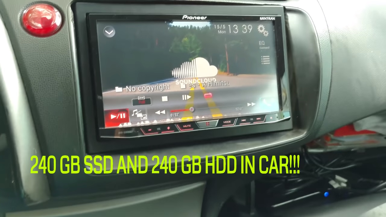 Pioneer 2 DIN Car DVD With 2 usb ports 