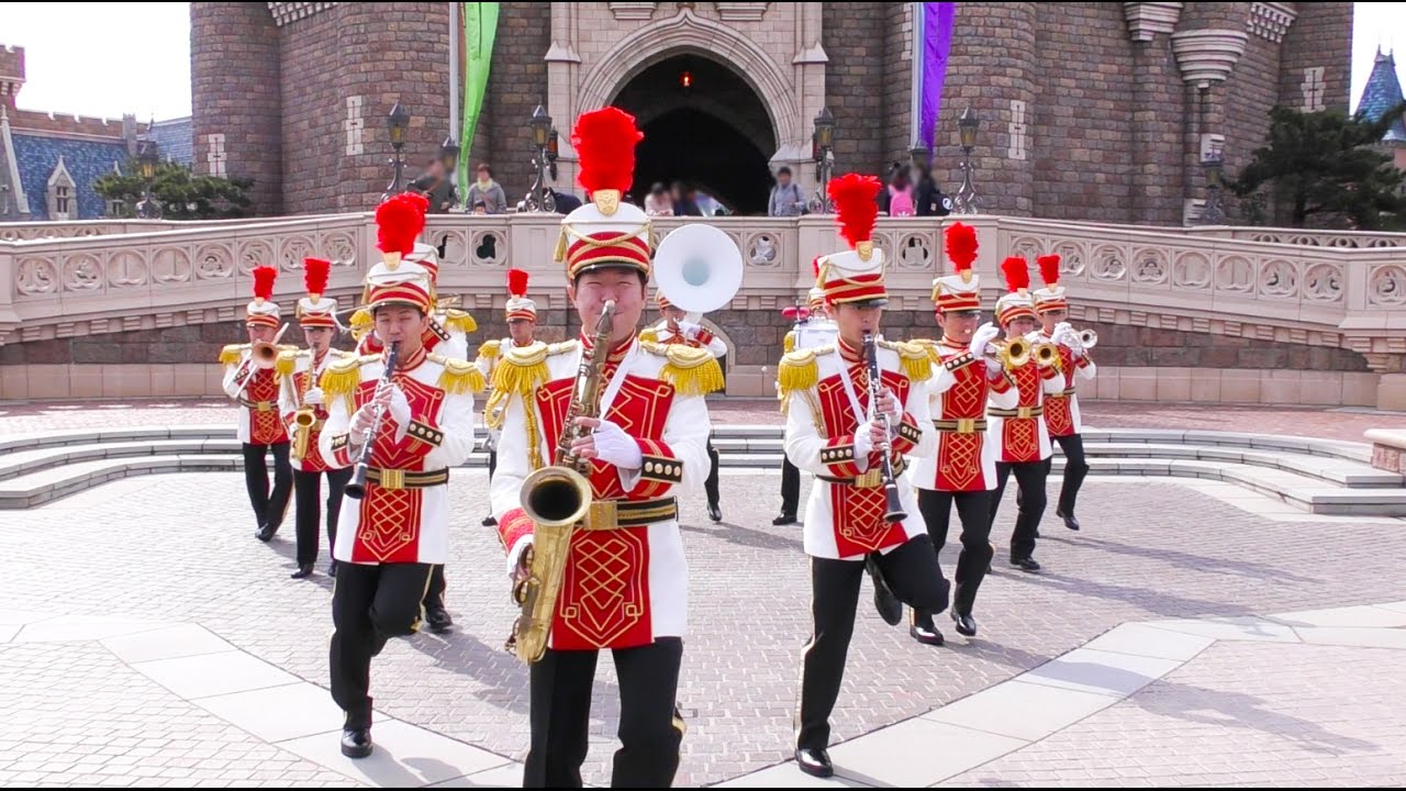 Twt V 東京ディズニーランドバンド シンデレラ城前 通常ver 17 4 2 Youtube