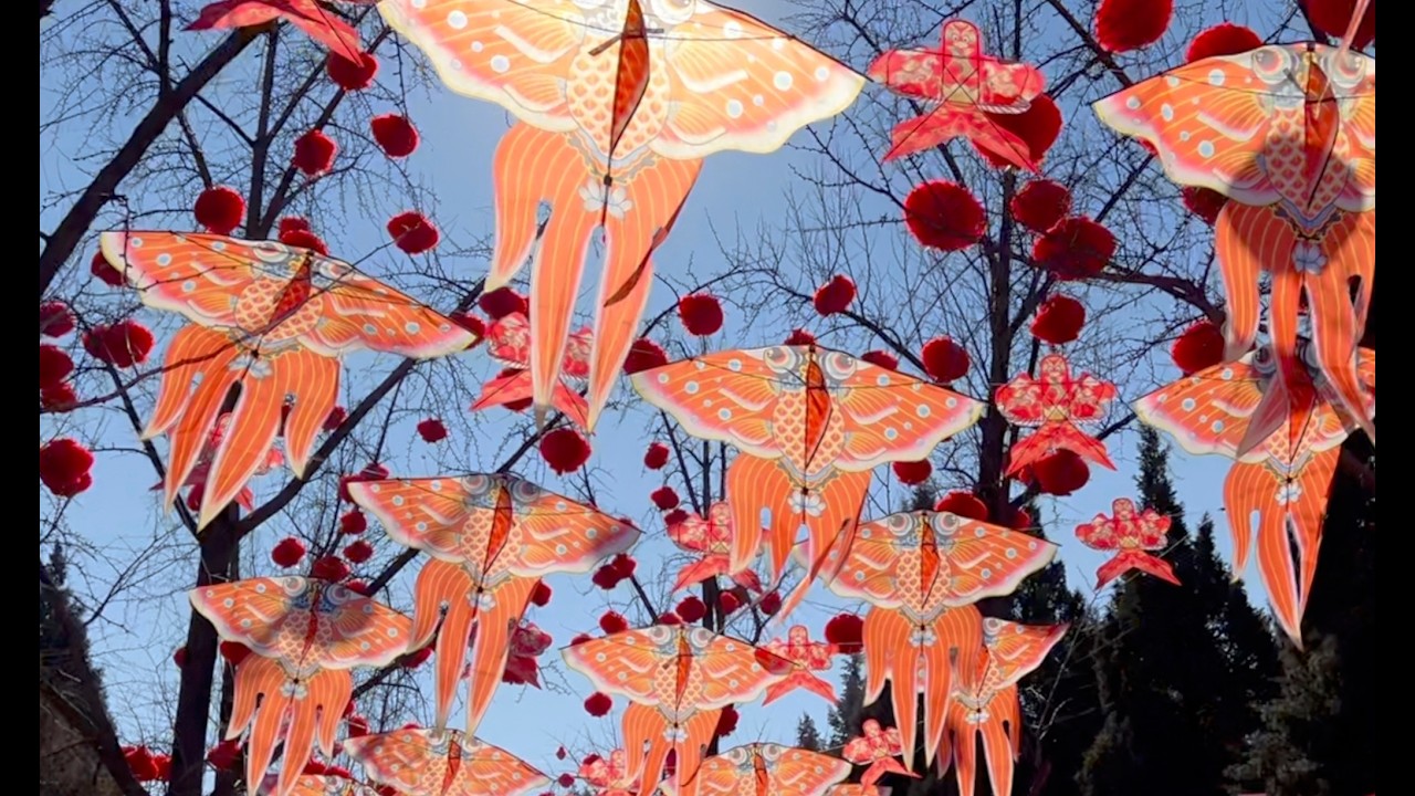 Магия храмовой ярмарки в парке Дитань! 🧧