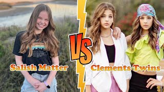 Clements Twins Ava And Leah Clements Vs Salish Matter Transformation New Stars From Baby To 2023