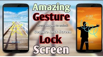 How to enable gesture lock screen on Android | Gesture lock screen on Android mobile | Tips n Tricks