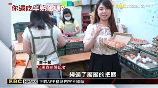 【聚焦真相】台灣雞蛋不宜生食 半熟蛋恐藏沙門氏菌 傅家興 曾于馨 newsebc