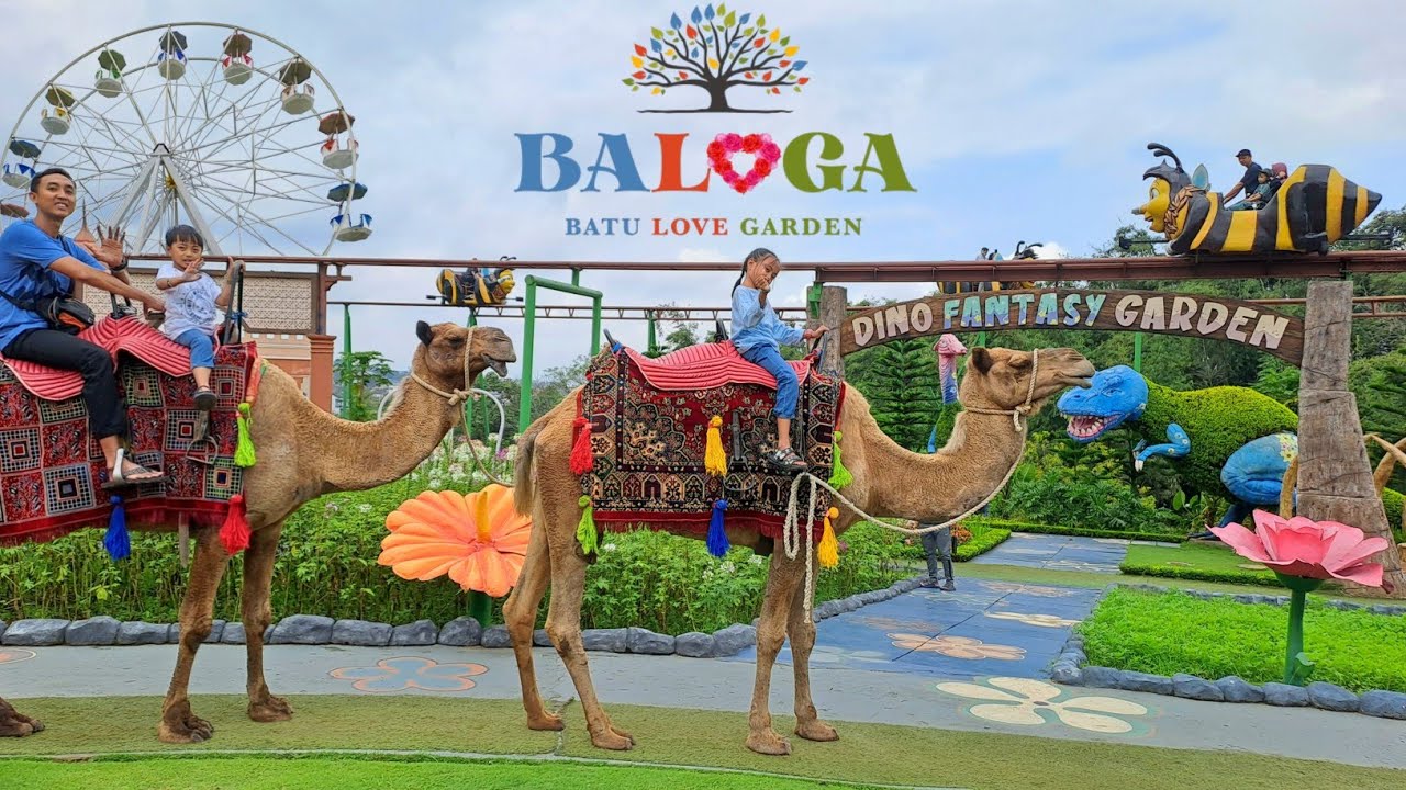 Bermain Sambil Belajar di Baloga | Batu Love Garden Jatim Park 4 Batu Malang