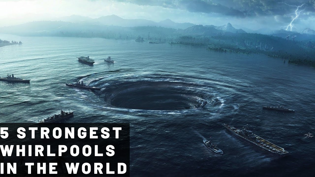 5 Strongest Whirlpools In The World 