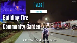 Building Fire Hotel Evacuation Infrared Plus Community Garden
