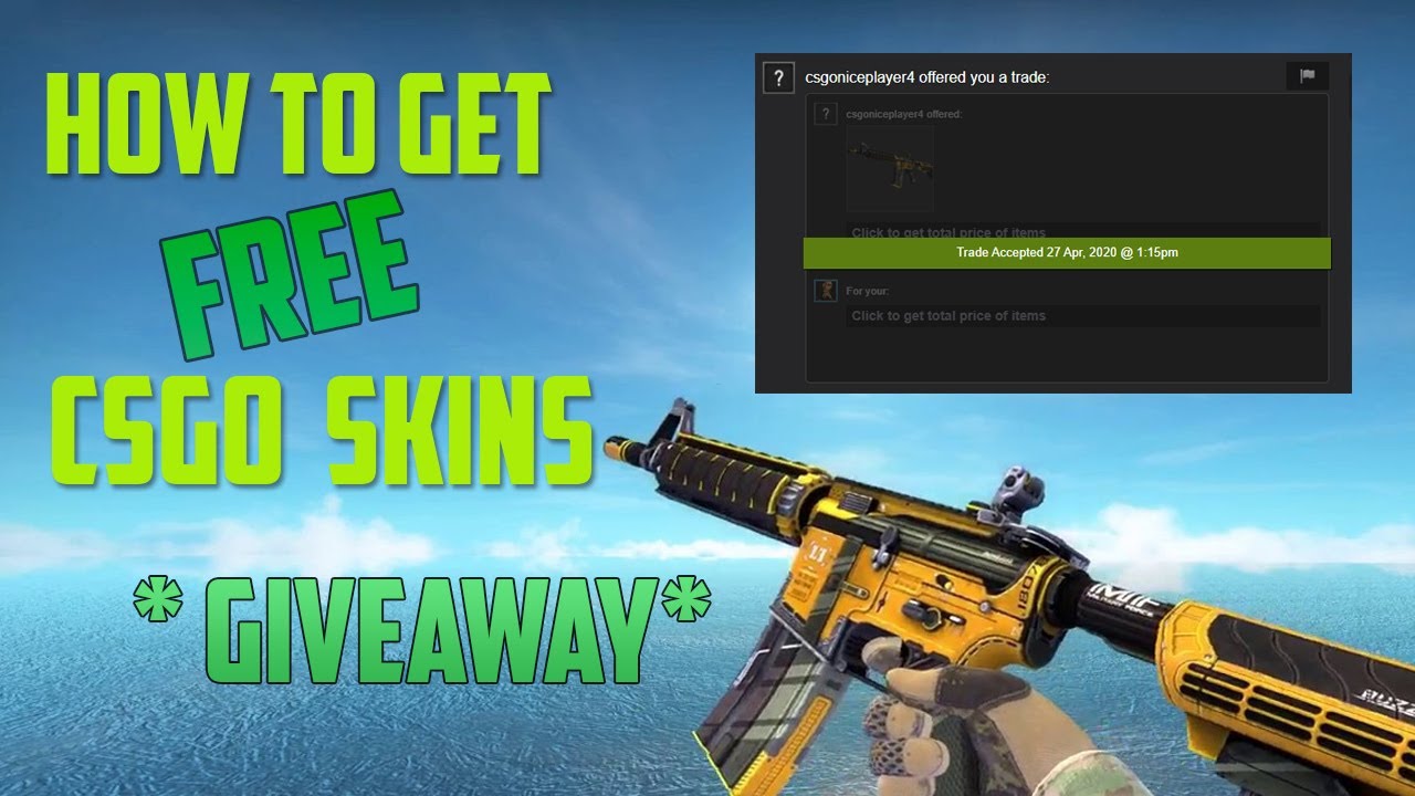 How to get free CSGO skins in 2021! (With proof