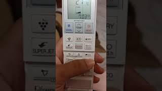 شرح ريموت تكيف شارب انفرتر بالتفصيل و كيفيه التحكم في التبريدsharp inverter 1.5 hp remote control