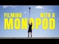 Why Filming with a MONOPOD + GIMBAL is a Game Changer