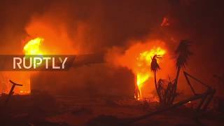 The death toll in wildfires raging through california rose to 25 as
blaze spread beach resort of malibu on saturday. fourteen bodies were
discover...