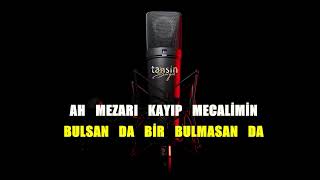Yiğit Mahsuni - Mezarı Kayıp Mecalimin / Karaoke / Md Altyapı / Cover / Lyrics / HQ Resimi