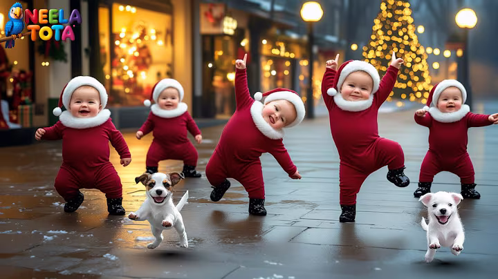 Jingle Bells 🎄 Kids & Toddlers Dance | Christmas Song 2025 | Baby Dance | Nursery Rhyme | Neela Tota