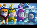 Newt Gives Pogo a Frosty Glare ❄️🧊 | BEST OF NEWT 💗 | ODDBODS | Funny Cartoons for Kids