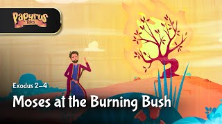 Moses and the Burning Bush | Exodus 2-4 | Animated Bible Story for Kids