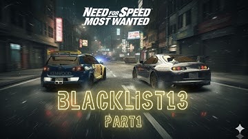 Golf GTI vs Supra – Blacklist 13 Challenge (Part 1) | NFS Most Wanted 2005 Gameplay