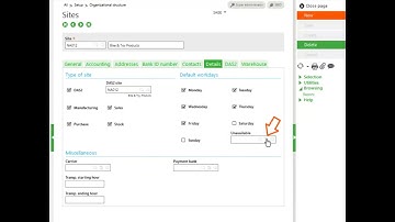 Sage X3 - How to Setup Sites for Stock and Manufacturing