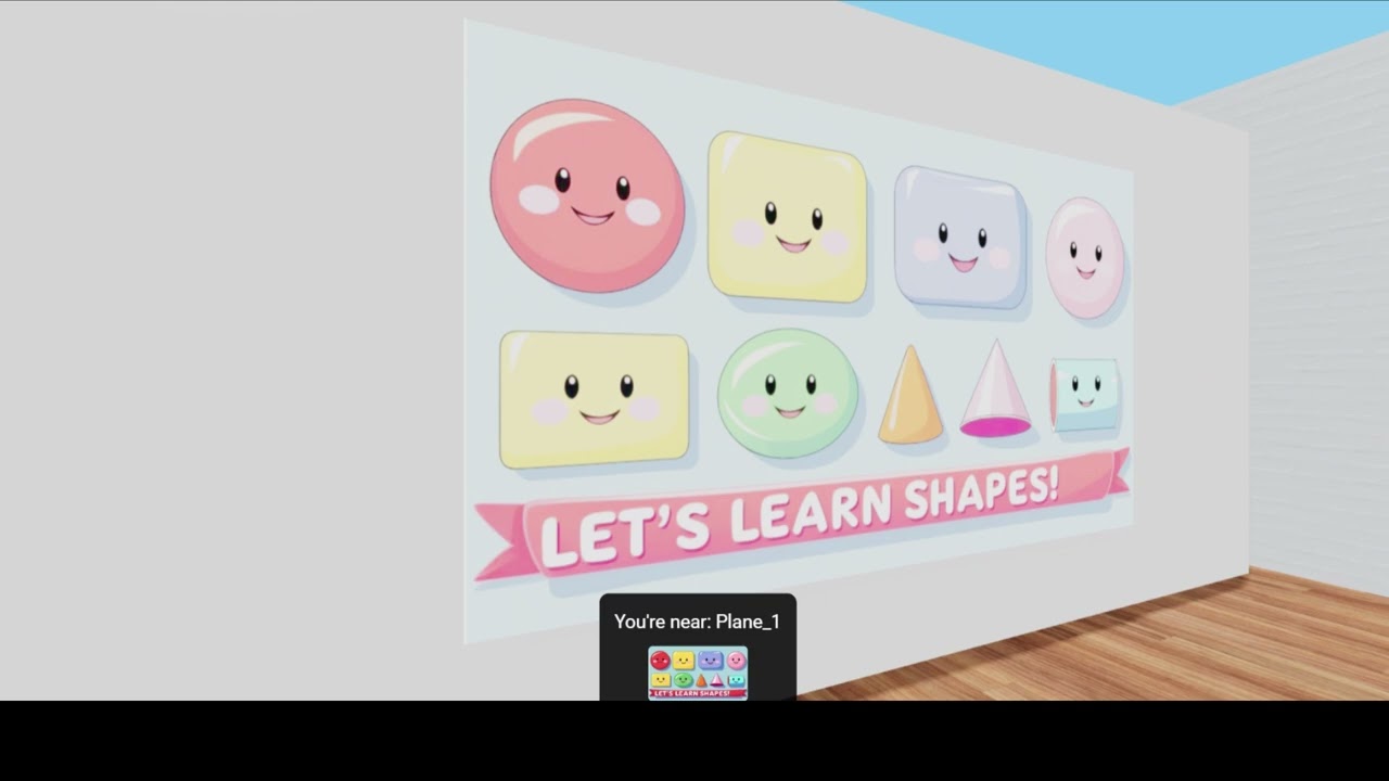 Learn 2D & 3D Shapes in VR 🧊🔺 | Interactive Showroom by BuildVR