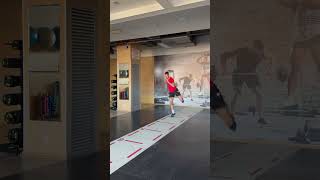 Combo single leg jumps (from vertical to broad)