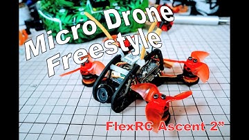Micro Drone Freestyle | FlexRC Ascent 2" | FPV