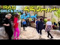 Iran 2024  tehran walking in darakeh  iranian girls and boys