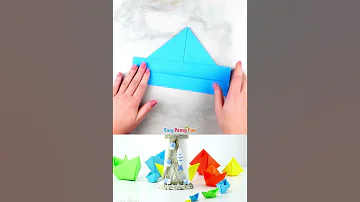 How To Make A Paper Boat Easy Origami How To 
