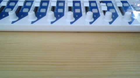 nanoKONTROL step sequencer