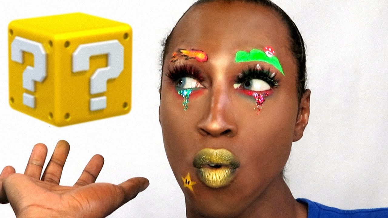Super Mario Makeup Look YouTube