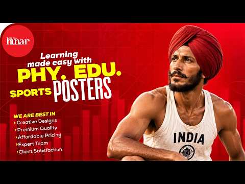 Physical Education & Sports Posters | Educational Wall Charts for Schools | MS Made