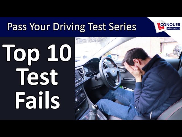 Top 10 reasons people fail their driving test in the UK class=