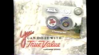True Value Commercial Ad 1991