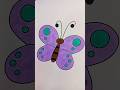 a butterfly 🦋 #satisfyingvideos #drawing #love #butterfly