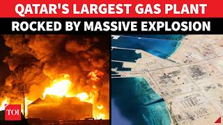 BREAKING: Qatar’s LARGEST Gas Plant Rocked By MASSIVE Explosion; Scary Scenes In Doha’s Ras Laffan