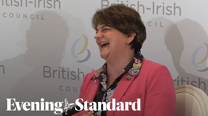 'That's life!': Arlene Foster breaks into song dur...