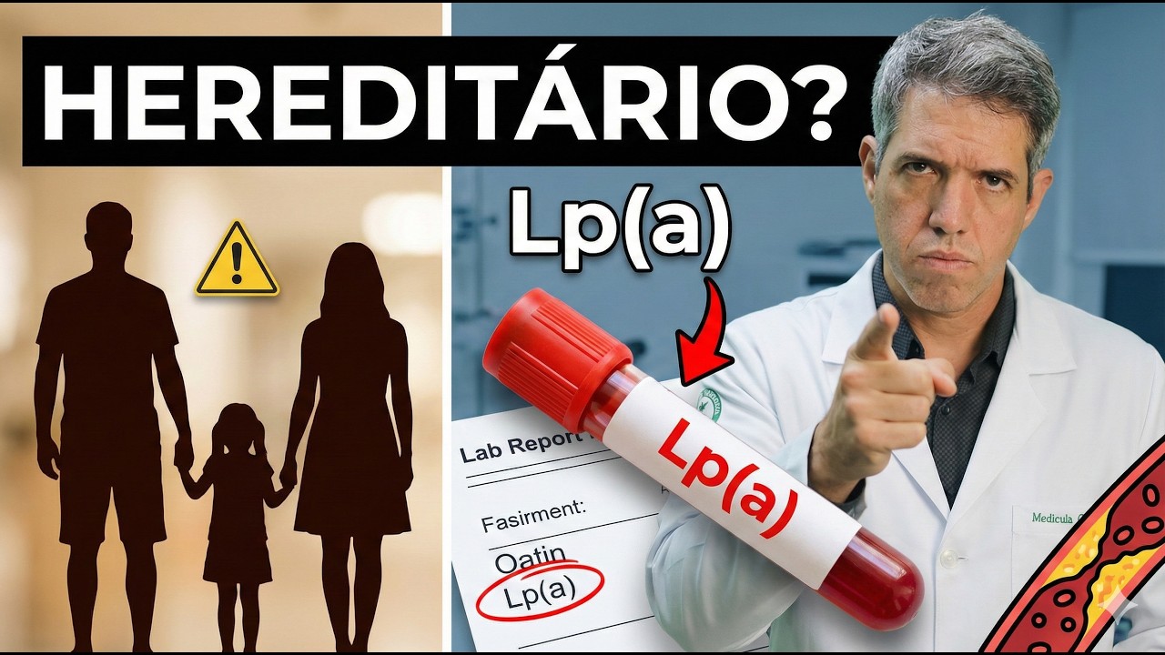 INFARTO na família? Faça este exame UMA VEZ na vida: Lp(a)