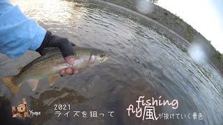 Vlog風景 フライフィッシング ライズを狙って・・一匹のニジマス 風が抜けていく景色 Vlog風景 フライフィッシング ライズを狙って・・一匹のニジマス 風が抜けていく景色