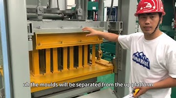 QT4-15 fully automatic concrete brick machine from CANMAX MACHINERY