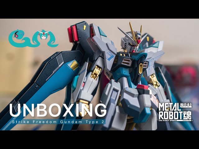 ASMR Unboxing/HATSUNE MIKU Strike Freedom Gundam- Metal Robot