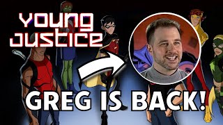 Young Justice Season 5 Update!   Greg Weisman RETURNS to Twitter   Young Justice News