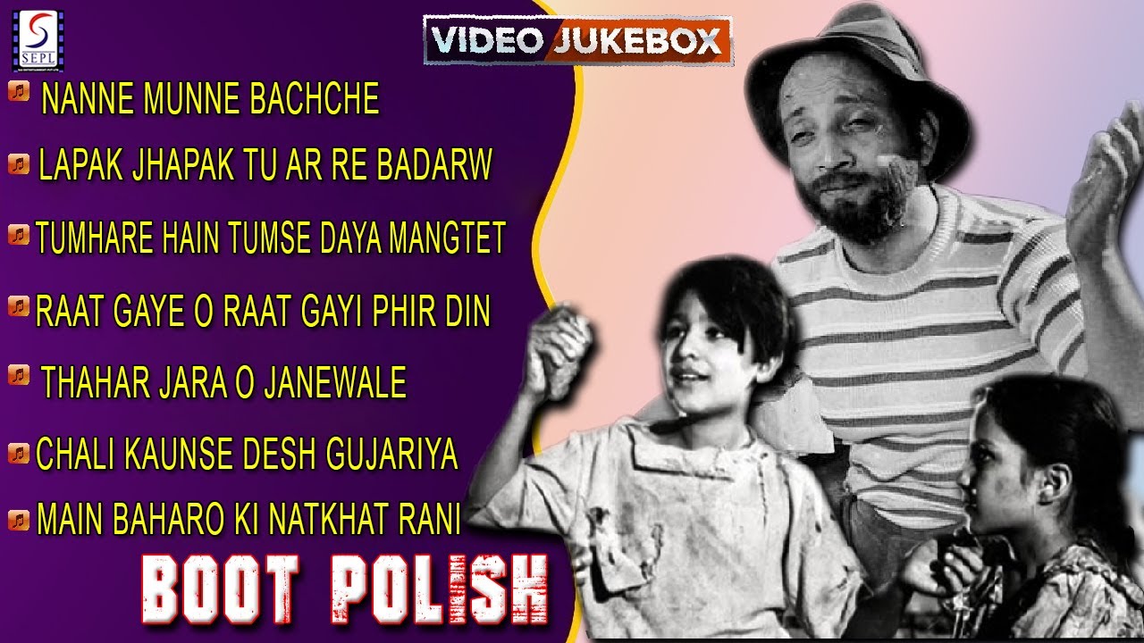 Boot Polish   1954 Movie Songs   Video Songs Jukebox  David Baby Naaz Ratan Kumar