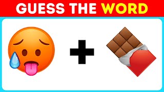 Guess the WORD By The Emojis? | Emoji Quiz Challenge 2024