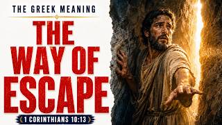 1 Corinthians 10:13: The Greek Meaning of “The Way of Escape” When You Feel Trapped | Deep Bible News