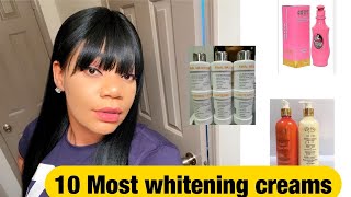 Top 10 most effective skin whitening creams!