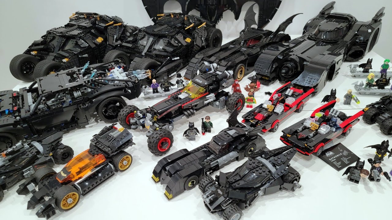 HUGE LEGO BATMOBILE COLLECTION OVERVIEW! 