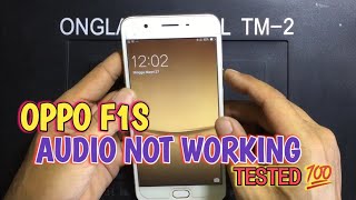 OPPO F1S TIDAK ADA SUARANYA